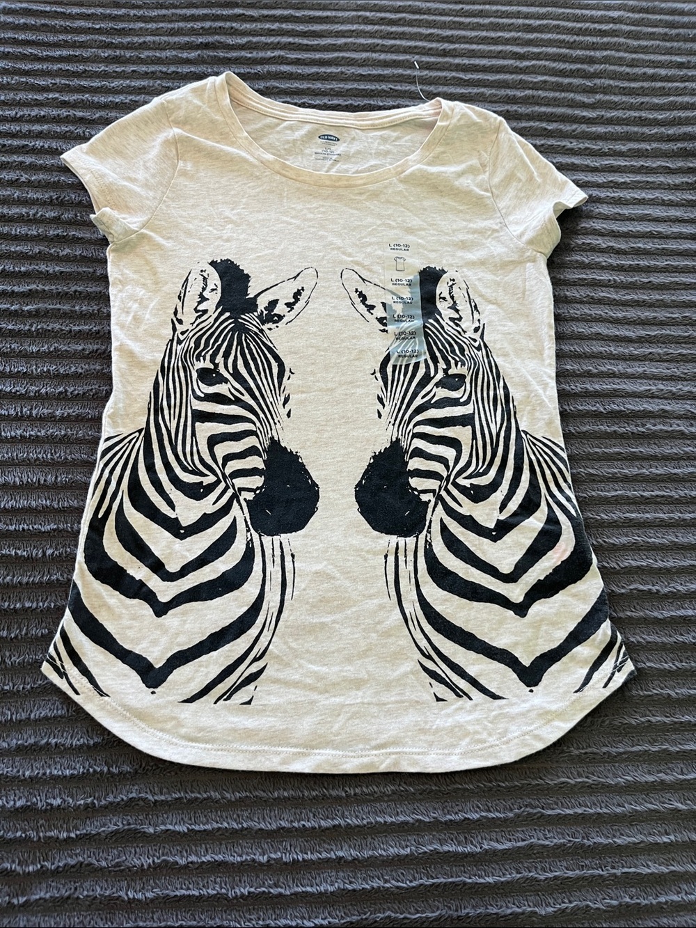 Zebra tee. New with tag